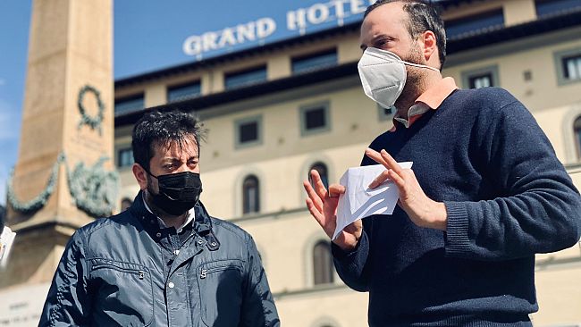 Droga in zona Stazione, Draghi pungola Nardella