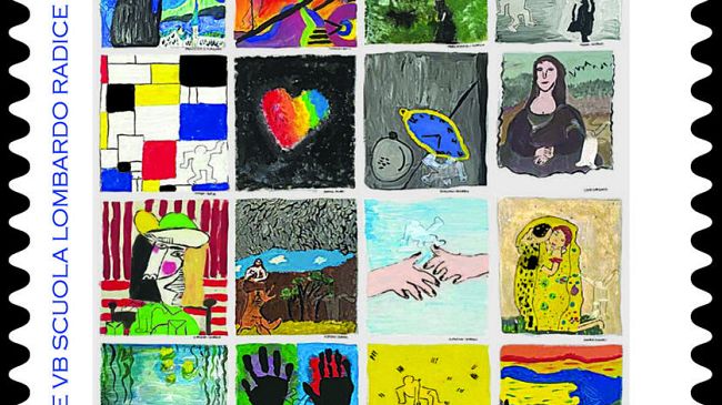 Francobollo dedicato a... La Giocanda