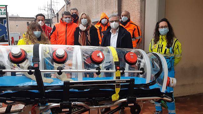 Pistoia, la visita dell'assessore Bezzini alla Cross