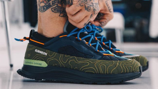 Canada Goose presenta l'ultima arrivata, la sneaker Glacier Trail