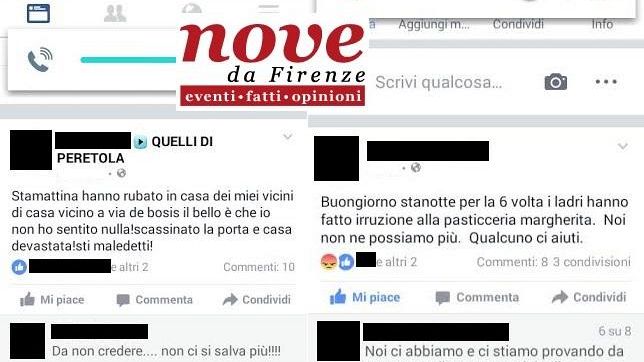 Firenze, periferia in allerta: richieste di aiuto su whatsapp