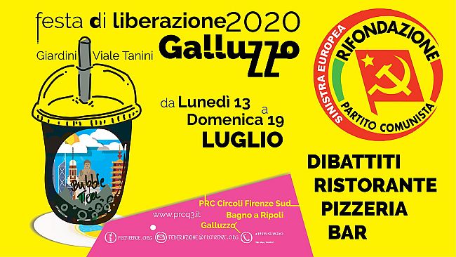 Galluzzo, parte la Festa di Rifondazione Comunista