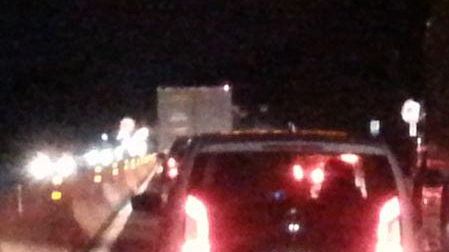 Autotreno in fiamme ieri sulla Fi-Pi-Li