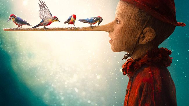 Massimo Ceccherini e Maurizio Lombardi presentano in sala Pinocchio di Garrone