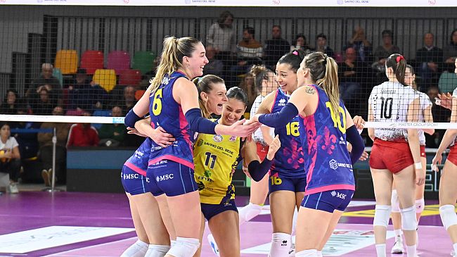 Savino Del Bene Volley contro Vallefoglia