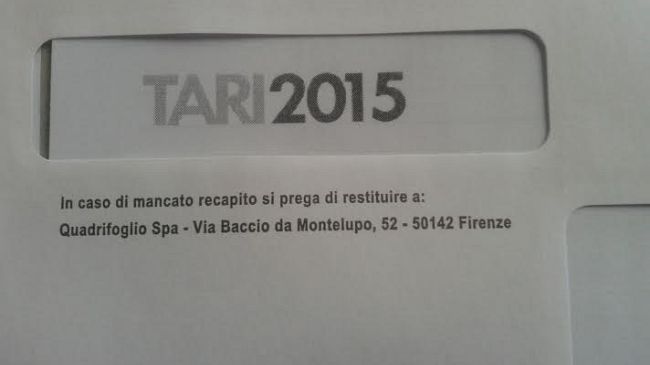 TARI a Firenze: tre bollettini per un tributo da pagare, ma è solo l'acconto