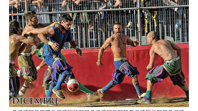 Il Calendario 2016 di Nove da Firenze