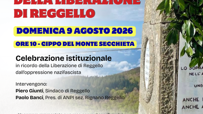 Liberazione: l'82° anniversario a Firenze e Reggello