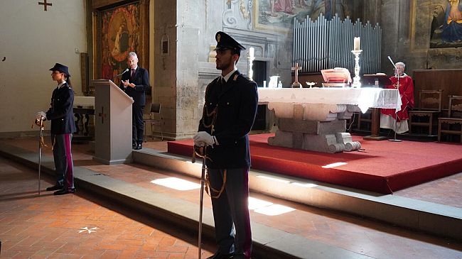 Firenze, la Polizia ha ricordato Giuseppe Cangiano