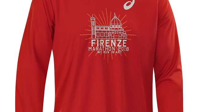 La maglia tecnica della Firenze Marathon 2018