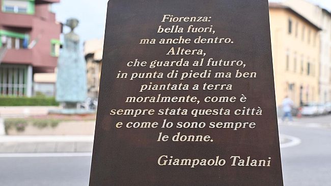 In piazza San Jacopino una targa in ricordo di Talani