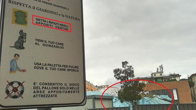 Via Schiff, Firenze sbadata: dal giardino per bambini al rischio discarica