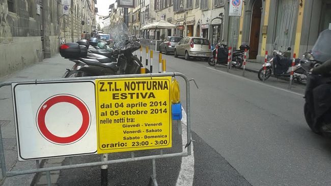 Ztl estiva: dal 2 aprile attive le telecamere in lungarno Cellini e via dei Bastioni