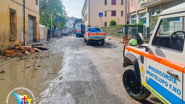 Alluvione in Romagna, Misericordie toscane ancora in prima linea