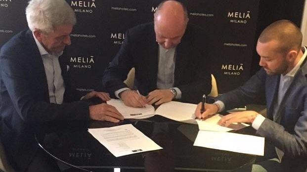 Chiusura del calcio mercato nella sede dell’Hotel Melià