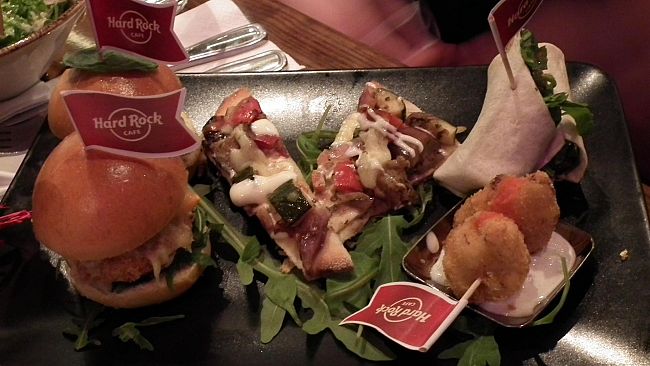 Un veg-friendly menù all' Hard Rock Cafe