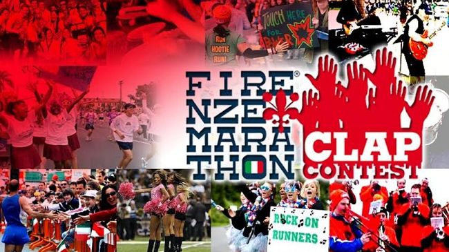Firenze Marathon 2014, ecco il “Clap Contest”