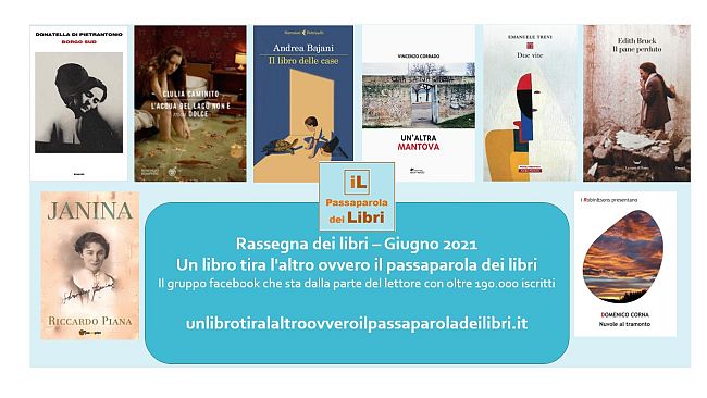 Rassegna mensile dei libri di giugno 2021