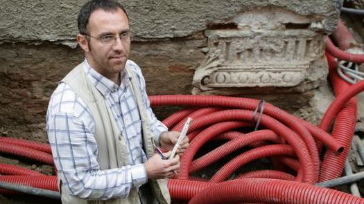 Ritrovato antico capitello in arenaria ad Empoli