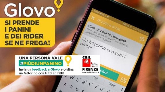 Campagna social di Nidil Cgil Firenze: