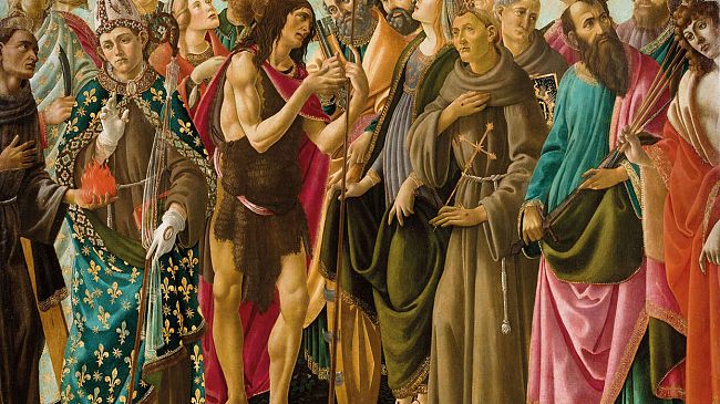 Dopo due secoli L’incoronazione di Botticelli nella sua “casa” a Montevarchi