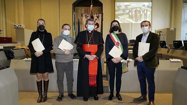 Il messaggio del Papa consegnato da Betori in Palazzo Vecchio