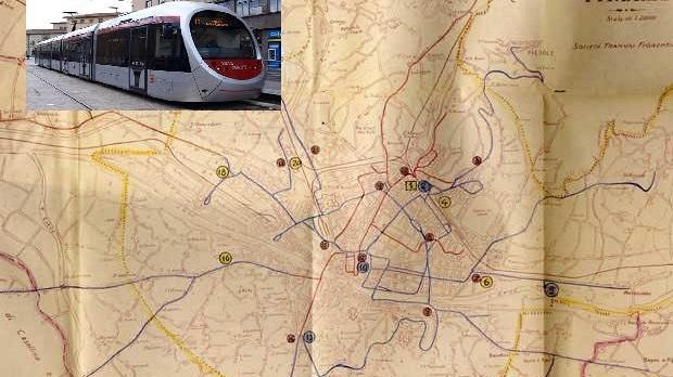 Tramvia a Firenze, un desiderio dal 1929 a domani