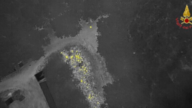 Ritrovato di notte grazie al drone anziano scomparso a Monte San Savino