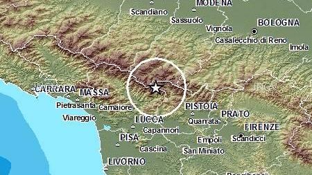 Terremoto: scosse con epicentro all'Abetone