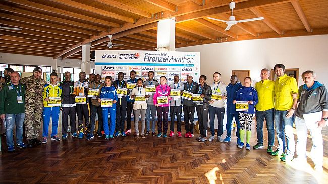 Firenze Marathon: ecco i Top Runners