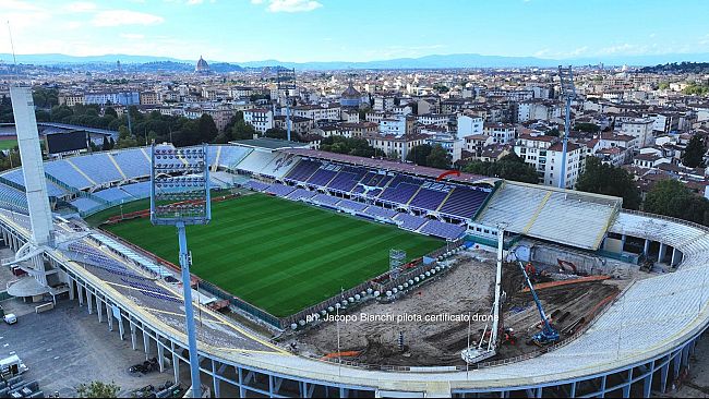 Qual'è il cronoprogramma dei lavori dello stadio?