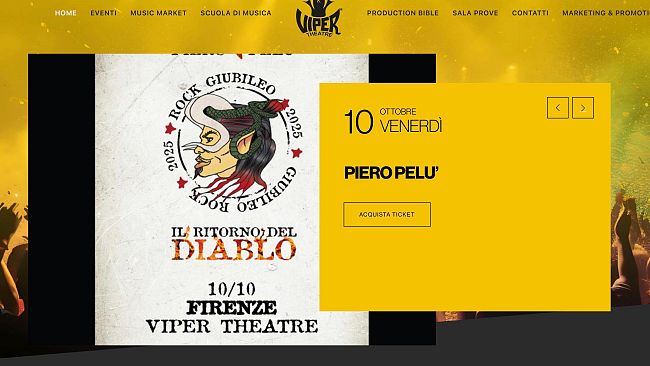 Incendio al Viper Theatre: concluse le operazioni di spegnimento