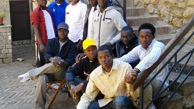 Accoglienza profughi: clima sereno nella canonica della Curia a Santa Colomba