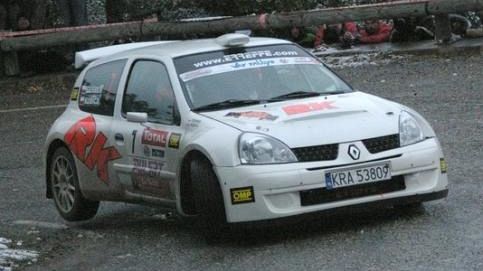 Robert Kubica in corsa al rally Internazionale Il Ciocchetto
