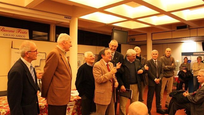 Giglio Amico: ieri sera la cena degli auguri al Museo del calcio