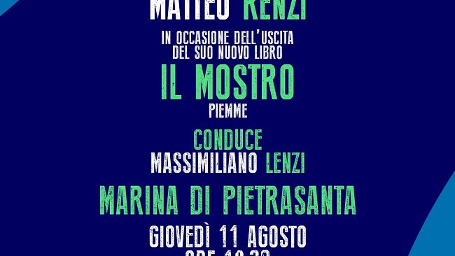 Matteo Renzi alla Versiliana