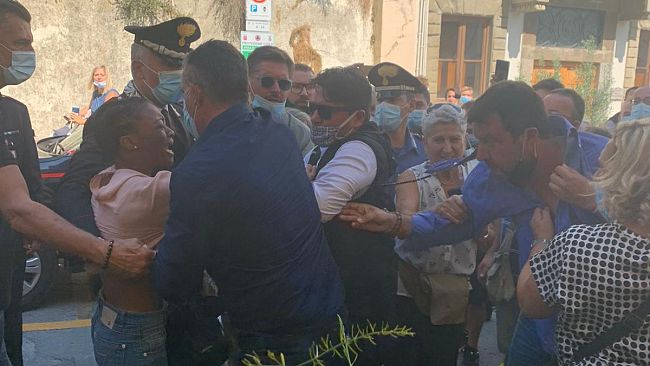 Pontassieve: donna che ha aggredito Salvini: