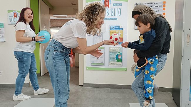 I bambini di Gaza al Meyer: terapia e riabilitazione