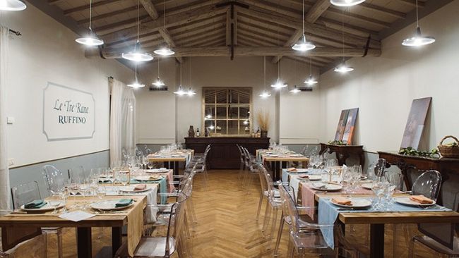 Ruffino apre la locanda Le Tre Rane