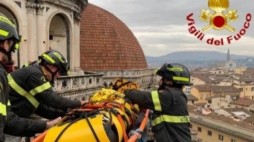 Malore sulla Cupola del Duomo