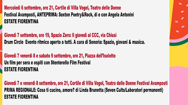 Firenze: eventi nel Quartiere 4 per i cittadini di ogni età