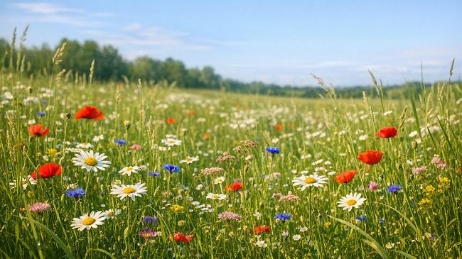 Sfalcio ridotto nelle aree verdi per favorire gli impollinatori