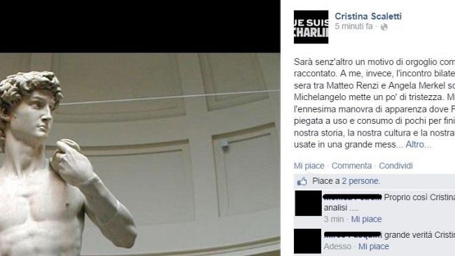 Italia Germania, l'ex assessore al Turismo sul David bilaterale