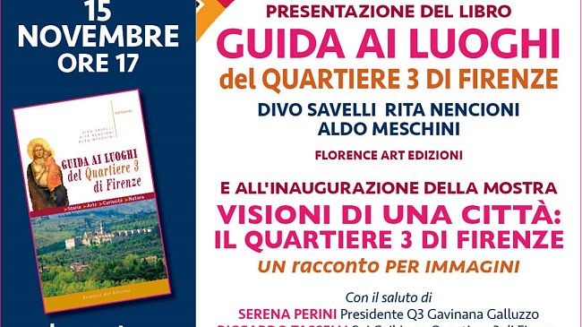 Nuovo libro sul Quartiere 3 di Firenze più mostra fotografica