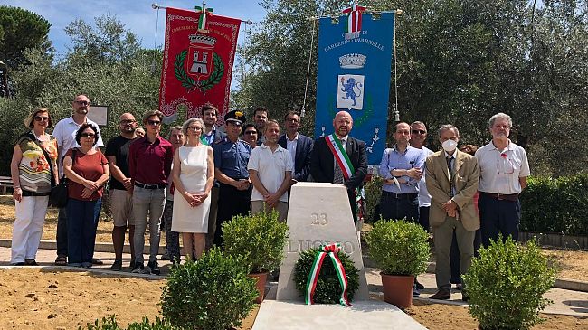 Tavarnelle, inaugurato il parco dedicato al partigiano Alfredo Enrichi