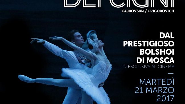 Dal Bolshoi al cinema in Toscana “Il lago dei Cigni”