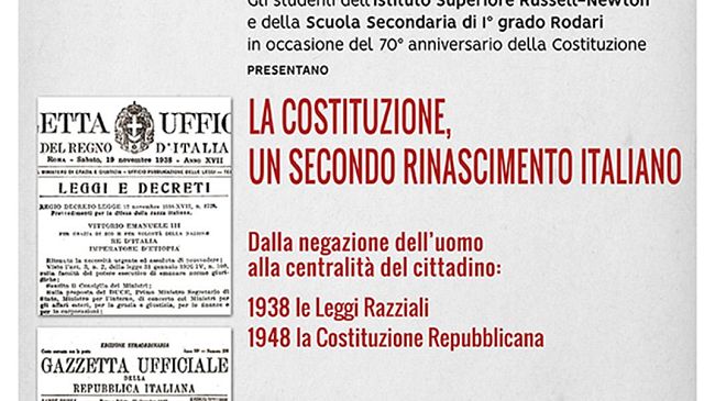 La Costituzione,  un secondo Rinascimento italiano