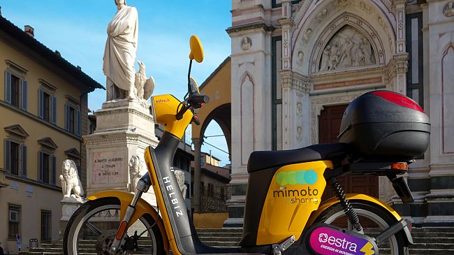 Al via a Firenze MiMoto, il servizio di scooter sharing elettrico Made in Italy