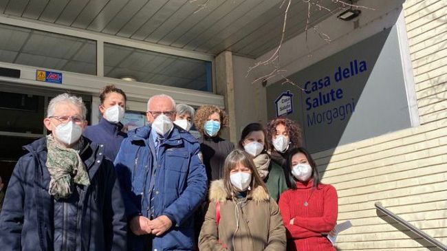 Armentano alla Casa della salute di viale Morgagni