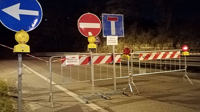 Via delle Bagnese resterà chiusa altri 15 giorni